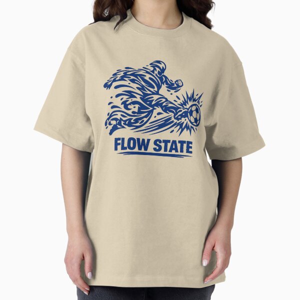 Flow State Soccer Player – Abstract Fluid Football Motion Graphic T-Shirt T-Shirt