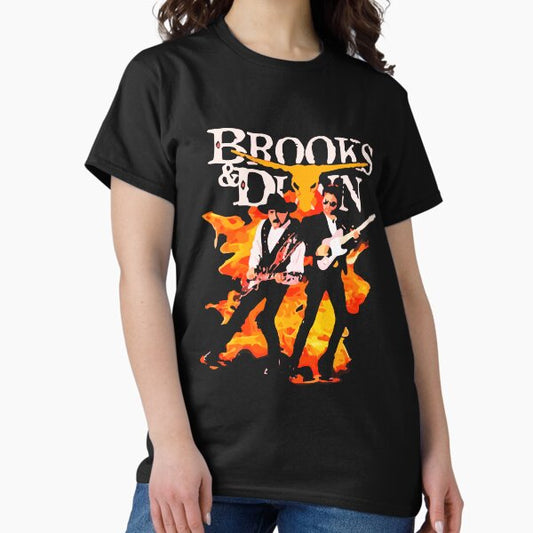 Brooks And Dunn, Country Fan Merchandise, Classic Country Band T-Shirt