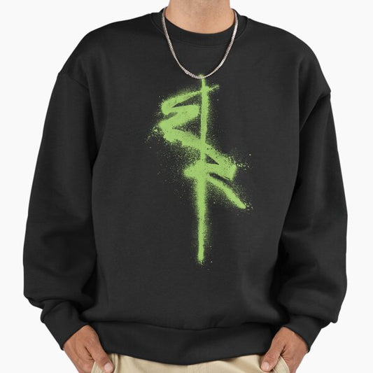Edgerunners Symbol - Spray Paint Graffiti Style Sweatshirt