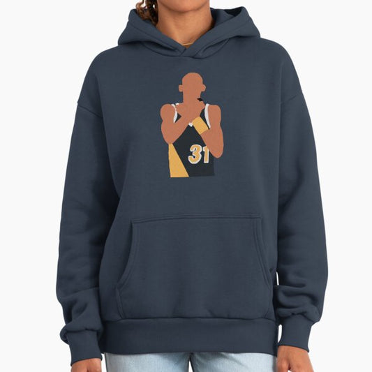 Reggie Miller Choke Sign Hoodie