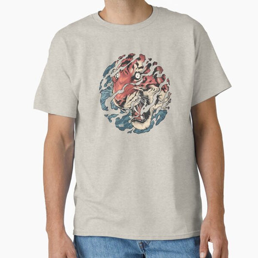 Tora - Japanese tiger tattoo art T-Shirt