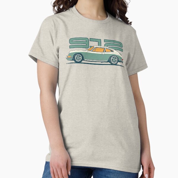 Vintage 1075 Porsche 912 964 Illustration T-Shirt