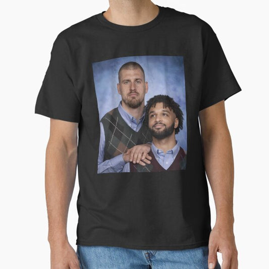 Nikola Jokic & Jamal Murray Step Brothers Parody T-Shirt