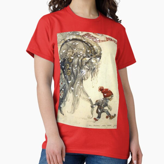 Yule Goat - John Bauer Christmas T-Shirt