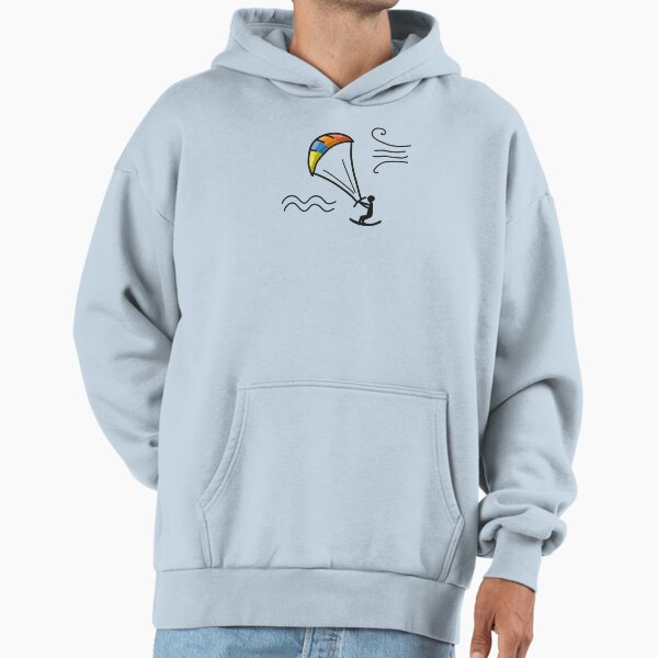 Kiteboarding, sketch for your design Hoodie