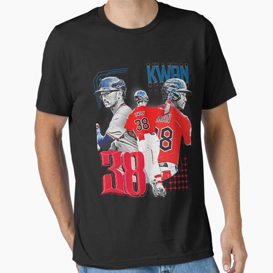 S. Kwan Baseball Player Design T-Shirt