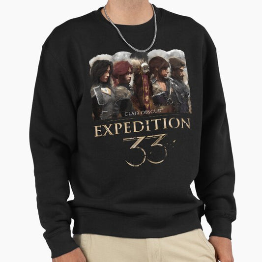 Clair Obscur Expedition 33 Game Characters Sweatshirt