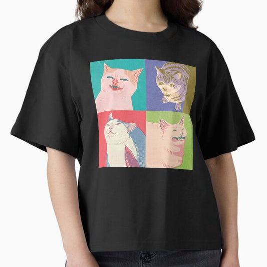 Four Meme Cats of the Apocalypse T-Shirt