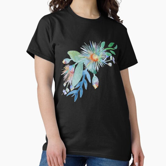Watercolour Springtime Australian Pattern T-Shirt
