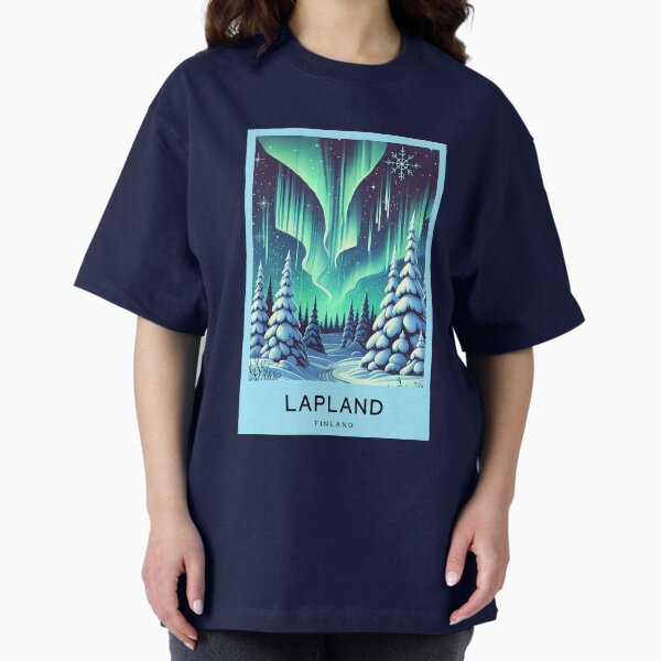 LAPLAND FINLAND - Digital Art Poster T-Shirt