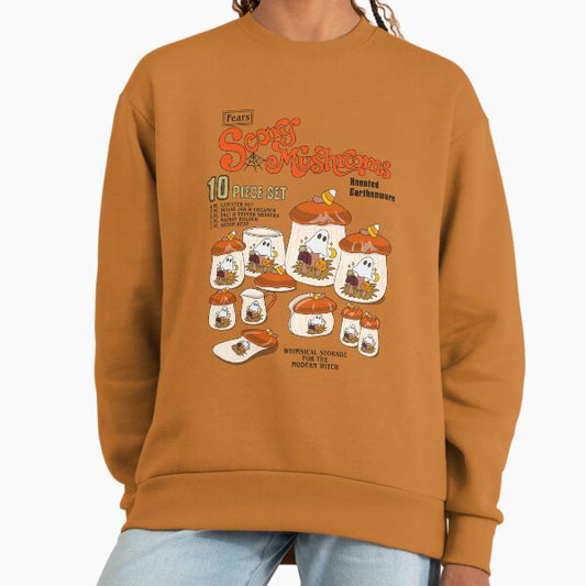 Scary Mushrooms Sweatshirt