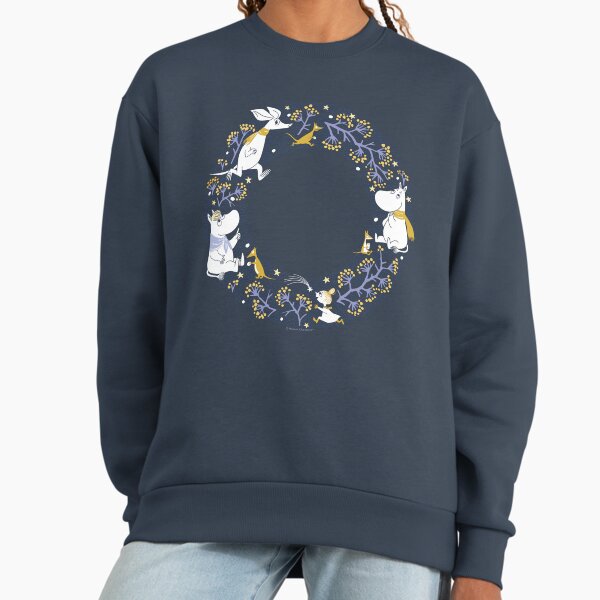 Moomin Moomintroll & Co Winter Wreath Sweatshirt