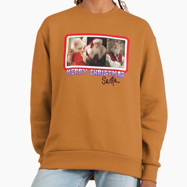 Merry Christmas from your favorite movie Santas. Kurt Russell Ed Asner Paul Giamatti Sweatshirt