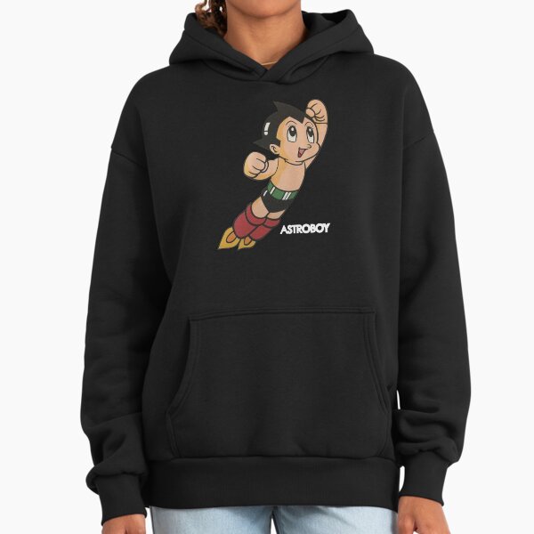 Vintage Astroboy Anime Robot Show Astro Boy Space Art Childhood Cartoon Manga Hoodie