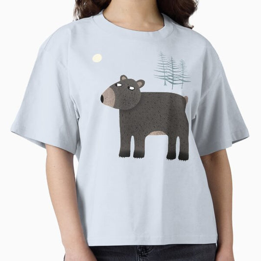 The Bear, the Trees and the Moon T-Shirt