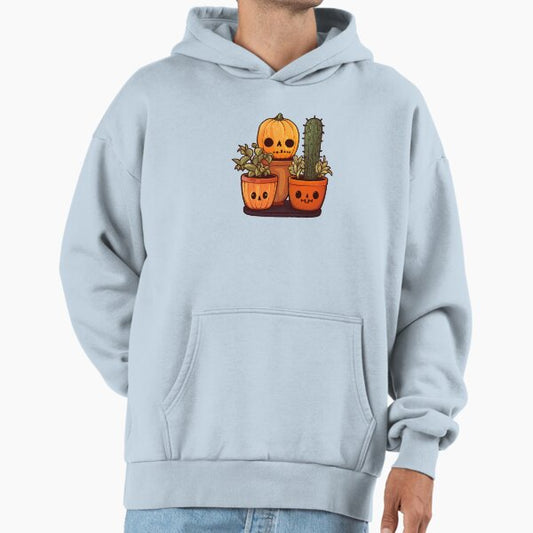 Cute Halloween Pumpkin Cactus Planters Hoodie