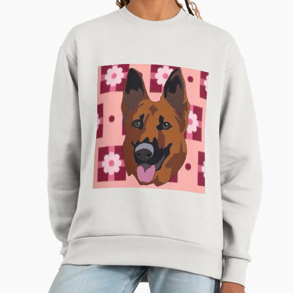 German shepherd mutt Valentine’s Day pattern Sweatshirt