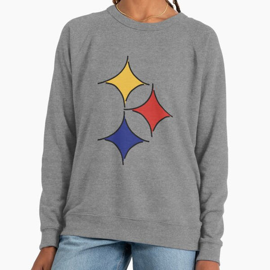 Hypocycloid Pittsburgh motifs Lightweight Sweatshirt