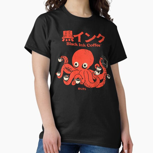 Black ink coffee T-Shirt