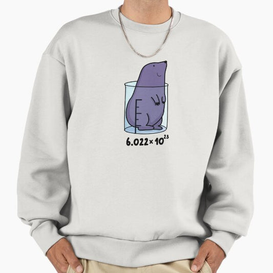 Chemistry Mole Funny Animal Puns Sweatshirt