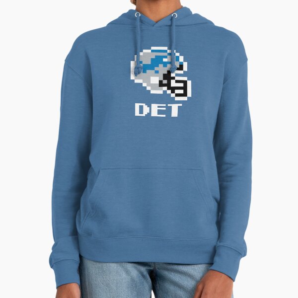 Detroit Lions (Tecmo Super Bowl Football Helmet) Hoodie