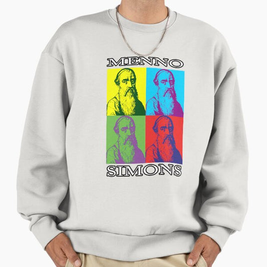 Menno Simons Pop-Culture Inspired Design Sweatshirt