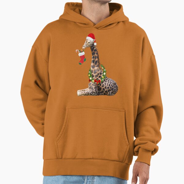 Christmas Giraffe Hoodie