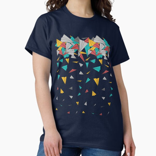 Flying paper planes T-Shirt