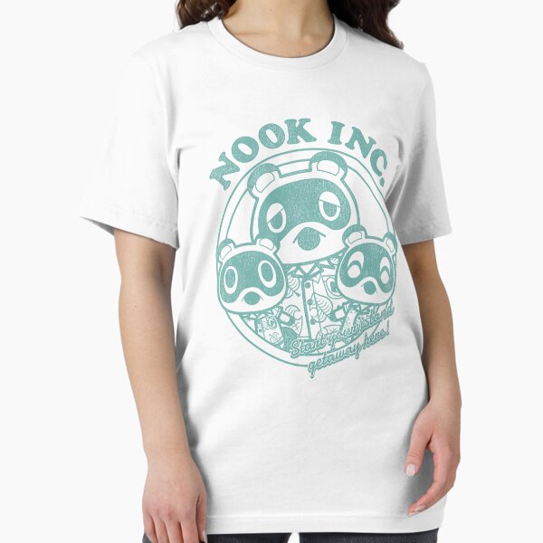 Animal Crossing: New Horizons Nook Inc. Getaway Faded Badge T-Shirt