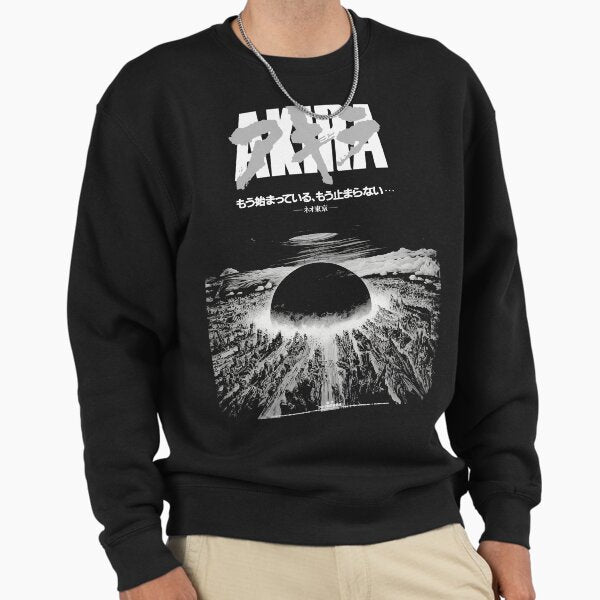 Akira cyberpunk city explosion Sweatshirt