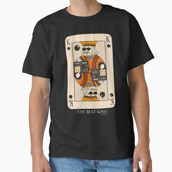 Beatmaker King Card For Music Producer And Dj T-Shirt