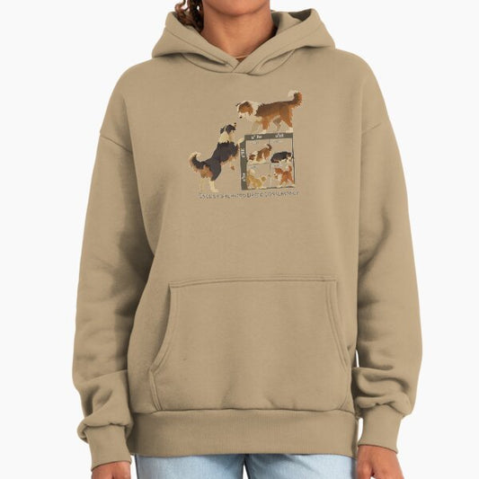 English Shepherd- Punnett Square Hoodie