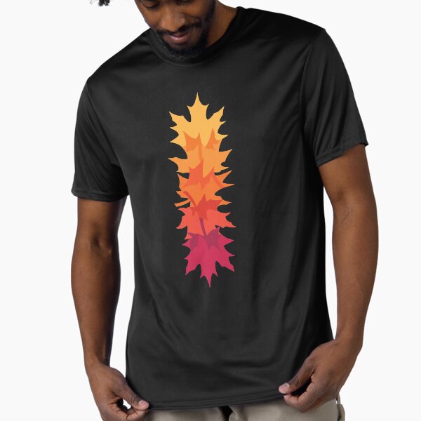 Falling Maple : Warm (dark) Active T-Shirt