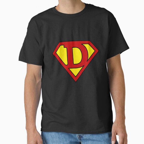 Superhero Symbol Letter D T-Shirt T-Shirt