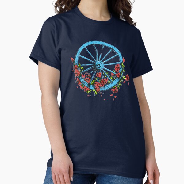 Wheel Roses Goes Round T-Shirt
