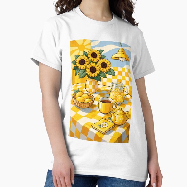 Favorite Color Yellow Checkers T-Shirt