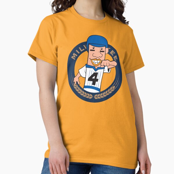Milwaukee Hot Dog Sausage Racer - Circle T-Shirt