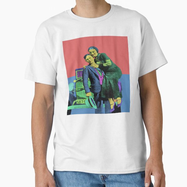 Bonnie and Clyde Pop Art T-Shirt