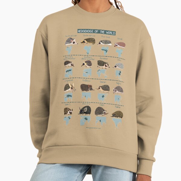Hedgehogs of the World Sweatshirt