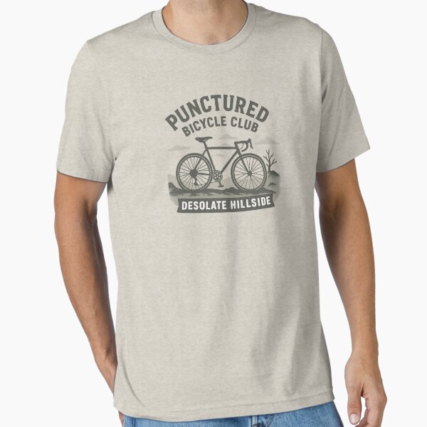 Punctured Bicycle Club – Desolate Hillside Tribute Design - This Charming Man T-Shirt