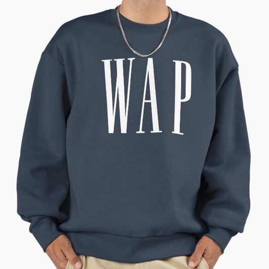 WAP Clothing Logo Parody Sweatshirt