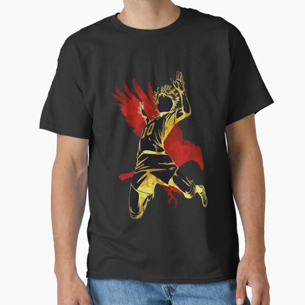 Hinata Rising Crow – Minimalist Haikyuu Volleyball Power Art T-Shirt
