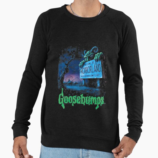 Goosebumps Horrorland Horror Lightweight Sweatshirt
