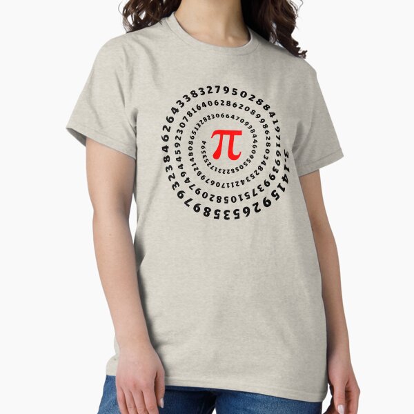 Pi, π, spiral, Science, Mathematics, Math, Irrational Number, Sequence T-Shirt