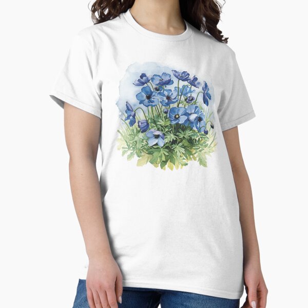 Blue Anemones T-Shirt