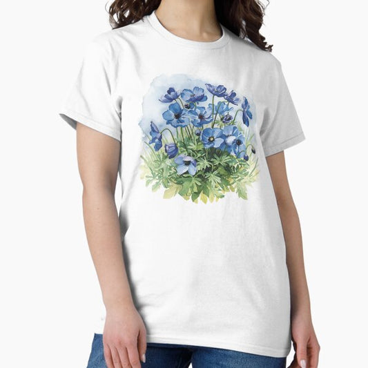 Blue Anemones T-Shirt