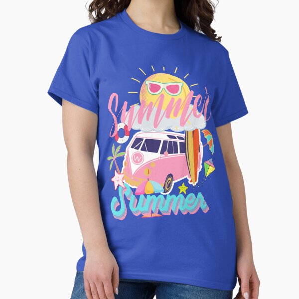 Summer, beach and sun, Fun trips and surfing,Funny summer T-Shirt