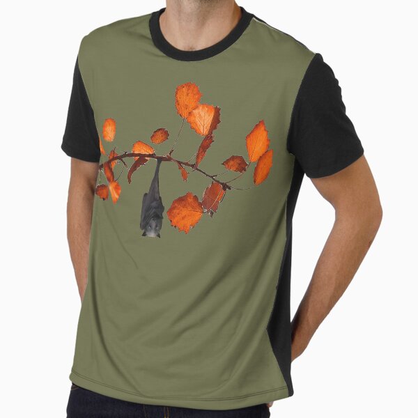 Batzilla - Just Hanging Around (moss green) Graphic T-Shirt