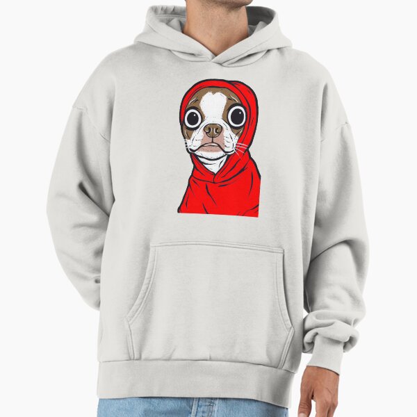 Brown Boston Terrier Hoodie Hoodie