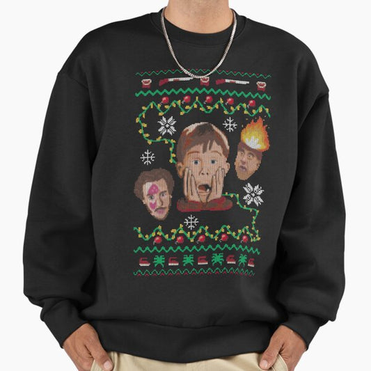 Vintage Home Alone Christmas Sweater Sweatshirt